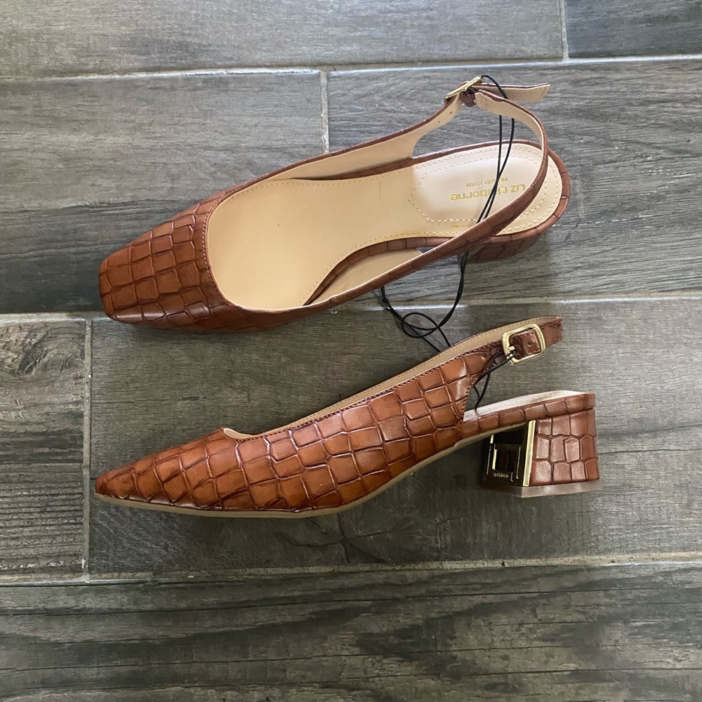 Liz Caliborne Brown Heels